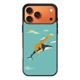 Black Friday offer Giraffe Riding Shark Samsung Galaxy S26 Ultra Case