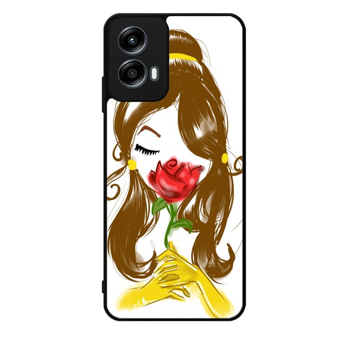 Princess Belle Motorola Moto G Play 2024 Case OV1844