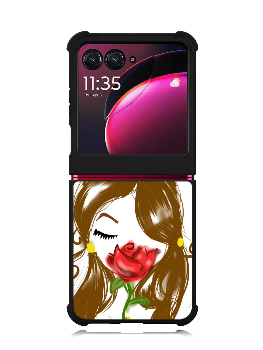 Princess Belle Motorola Moto Razr Plus 2023 , Moto Razr+ 2023 Case OV1844