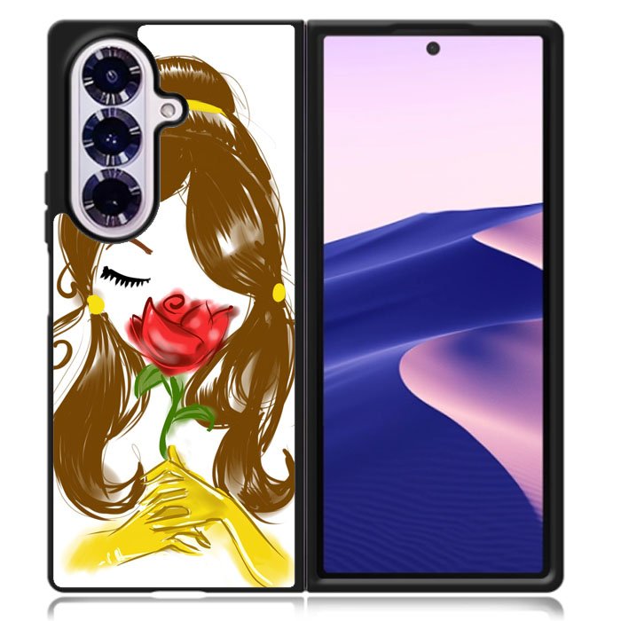 Princess Belle Samsung Galaxy Z Fold 7 Case OV1844