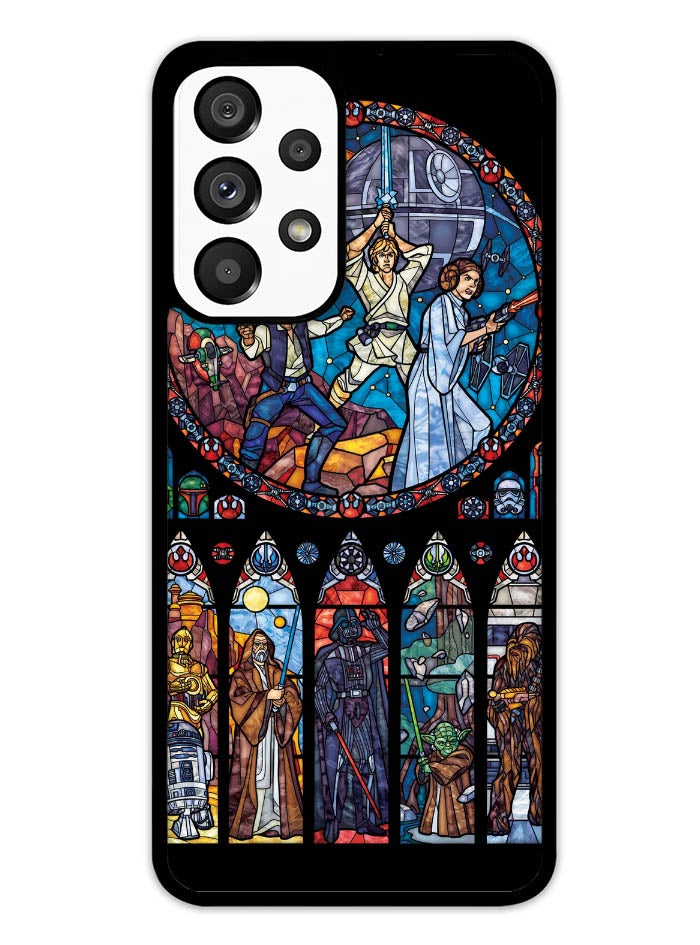 Star Wars Stained Glass Samsung Galaxy A53 5G Case