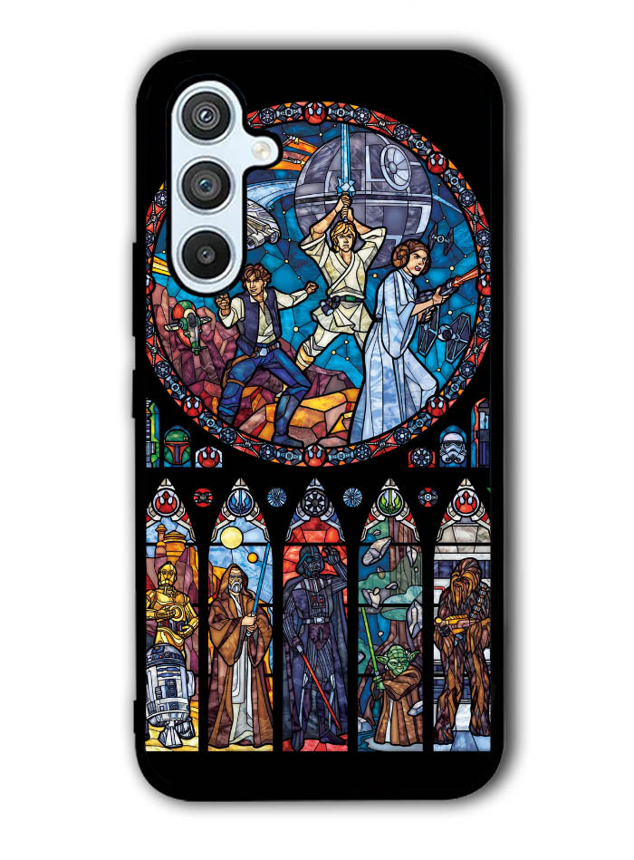 Star Wars Stained Glass Samsung Galaxy A54 5G Case