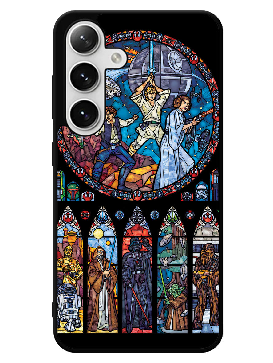 Star Wars Stained Glass Samsung Galaxy S25 5G Case
