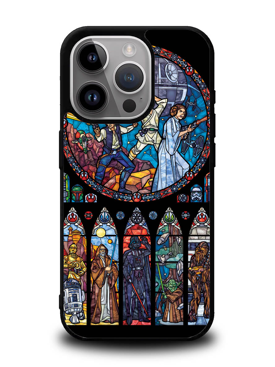 Star Wars Stained Glass iPhone 16 Pro Max Case
