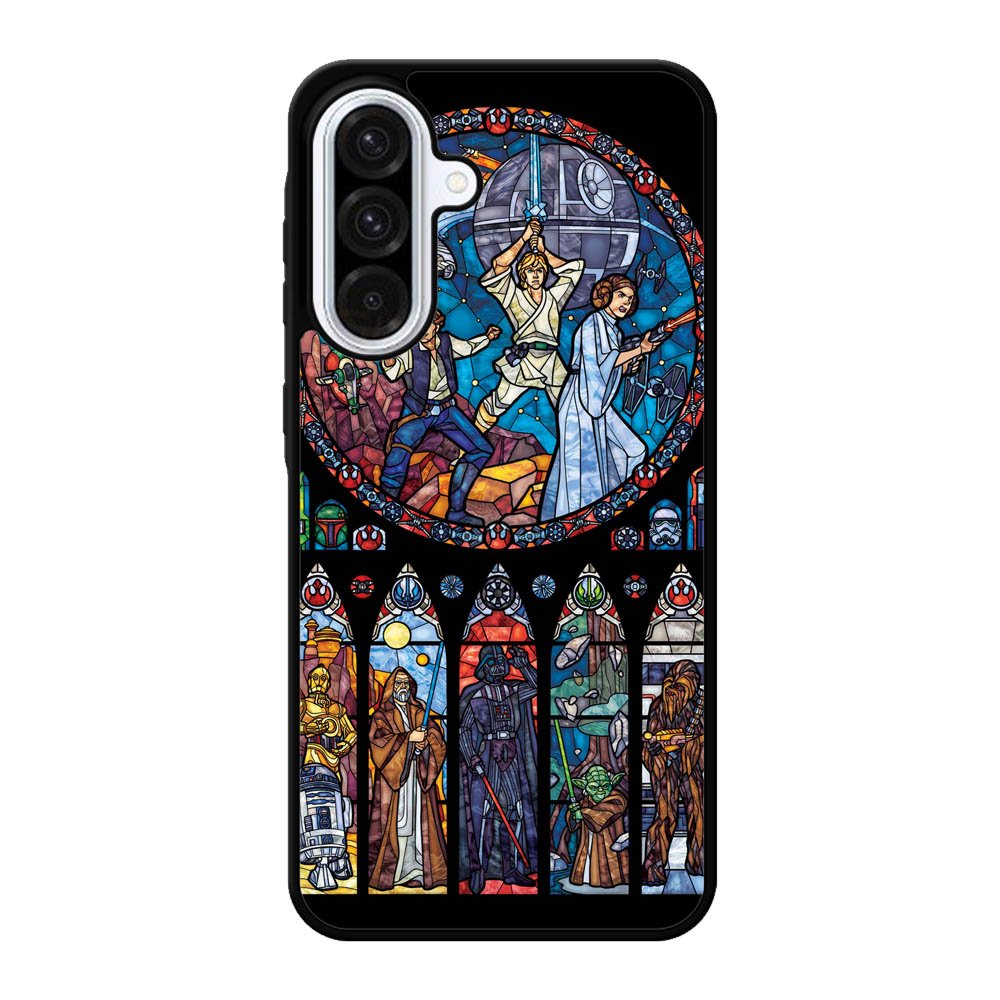 Star Wars Stained Glass Samsung Galaxy A56 Case OV3001