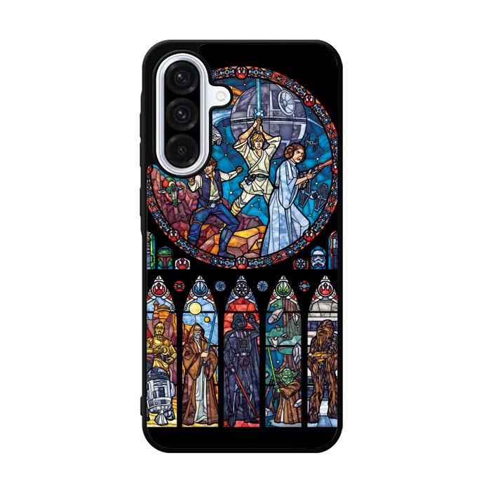Star Wars Stained Glass Samsung Galaxy A36 Case OV7489