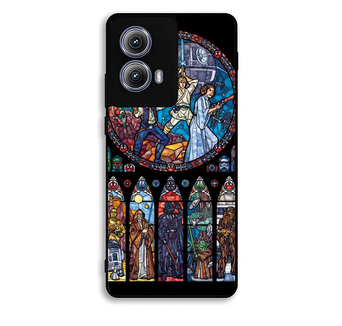 Star Wars Stained Glass Motorola Moto Edge 2024 Case OV3001