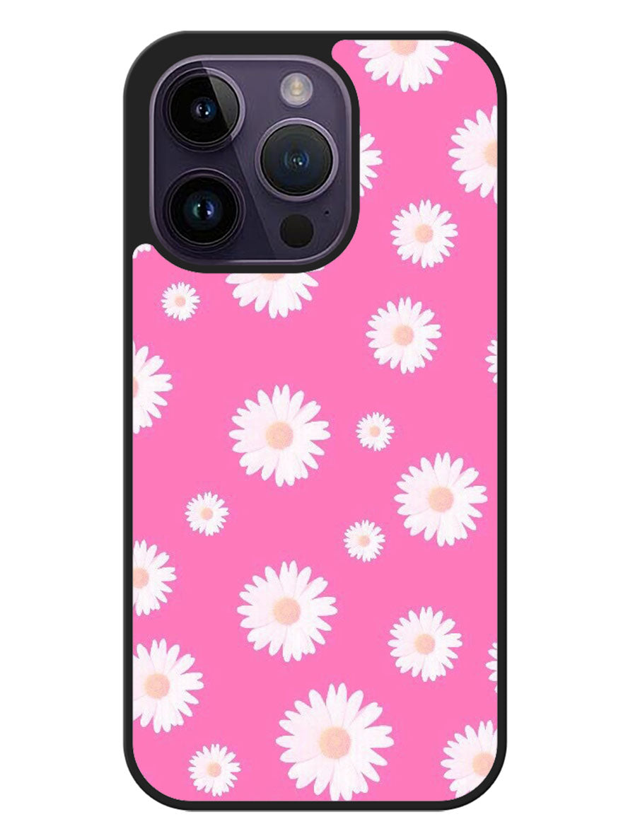 Pink Daisy Google iPhone 14 Pro Case OV1850