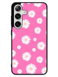 Pink Daisy Samsung Galaxy S25 5G Case