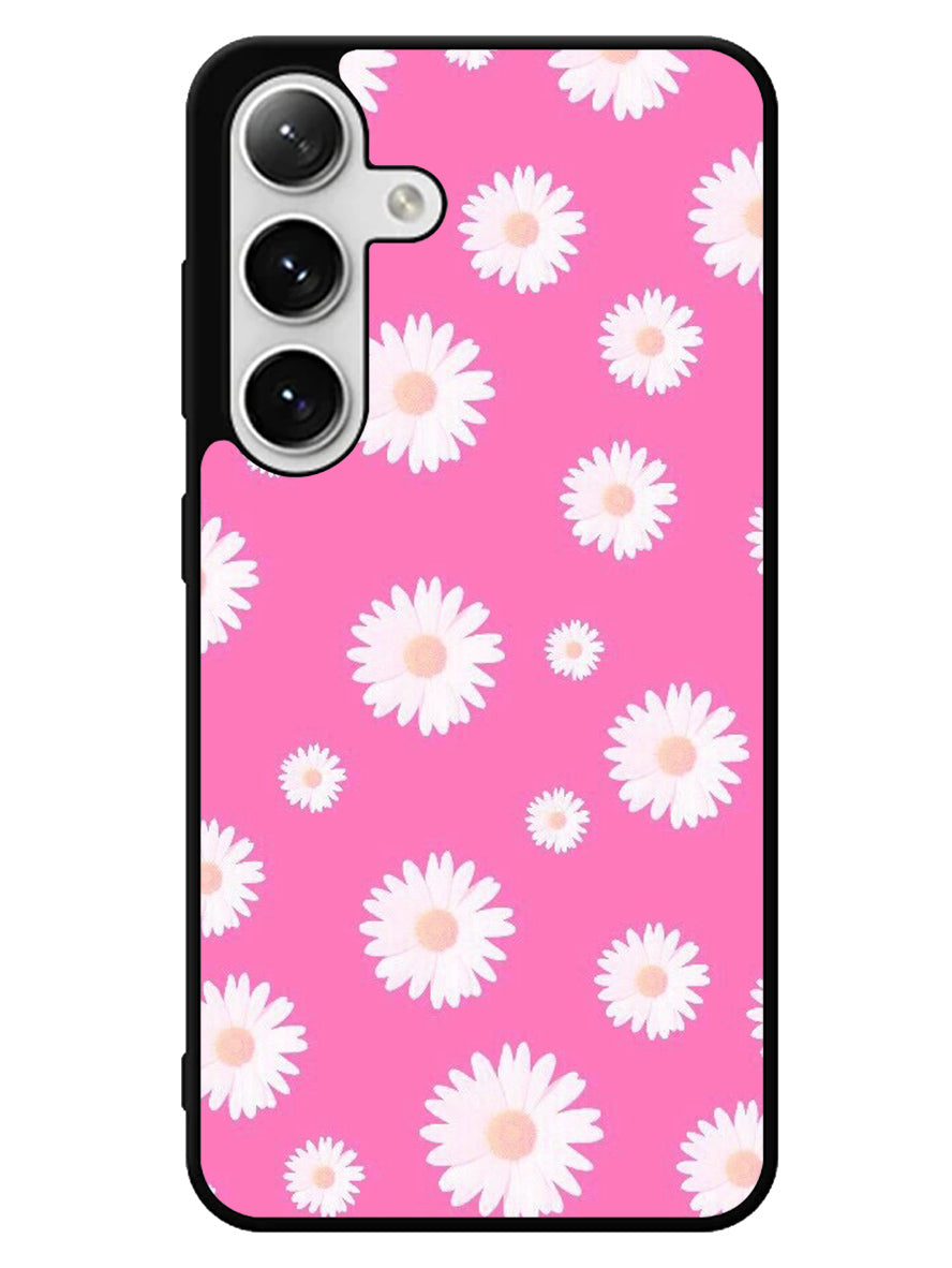 Pink Daisy Samsung Galaxy S24 5G Case