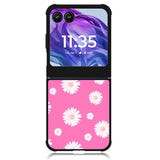 Pink Daisy Motorola Moto Razr Plus 2024 , Moto Razr+ 2024 Case
