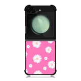 Pink Daisy Samsung Galaxy Z Flip 6 Case