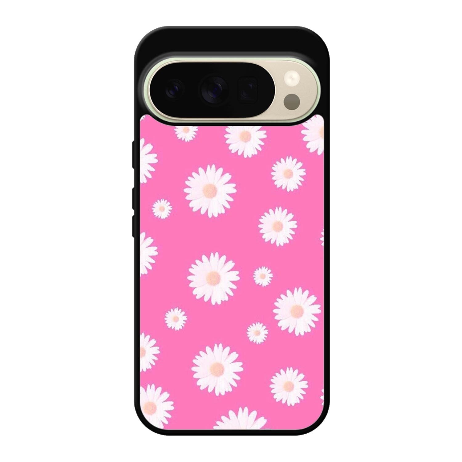 Pink Daisy Google Pixel 10 Pro Case