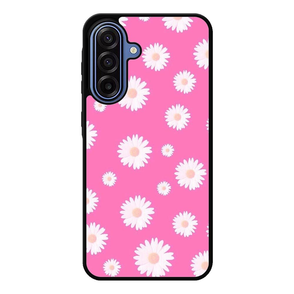 Pink Daisy Samsung Galaxy A17 Case
