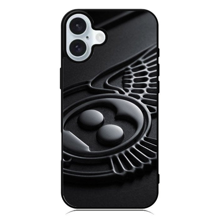 Dark Bentley Logo iPhone 16 Plus Case QC1856