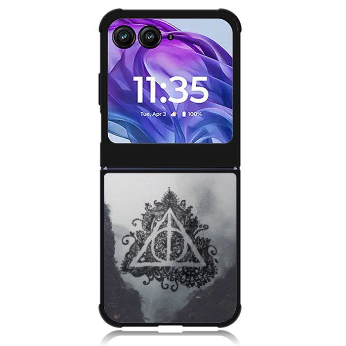 Deathly Hallows Harry Potter Motorola Moto Razr Plus 2024 , Moto Razr+ 2024 Case