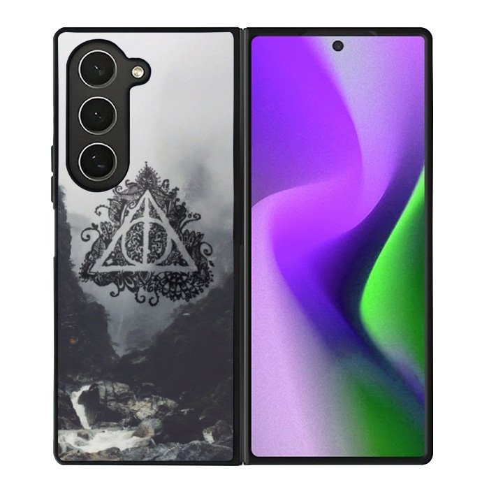 Deathly Hallows Harry Potter Samsung Galaxy Z Fold 6 Case