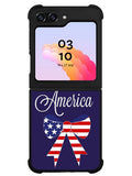 Military Patriotic America Samsung Galaxy Z Flip 5 5G 2023 Case OV1860