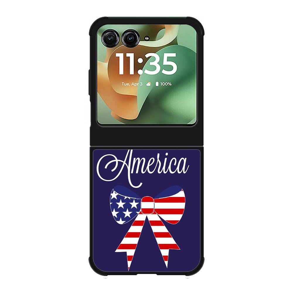 Military Patriotic America Motorola Moto RAZR 2025 Case OV1860