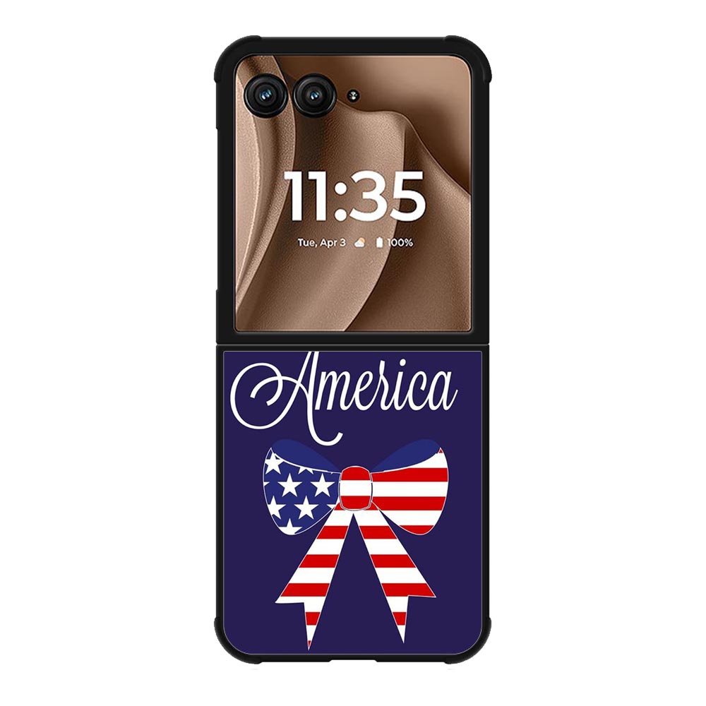 Military Patriotic America Motorola Moto RAZR Plus 2025 Case OV1860