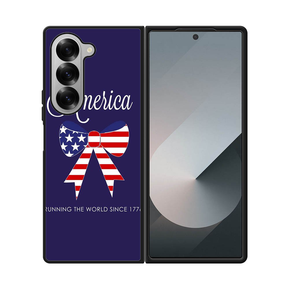 Military Patriotic America Samsung Galaxy Z Fold 7 5G Case QC1860