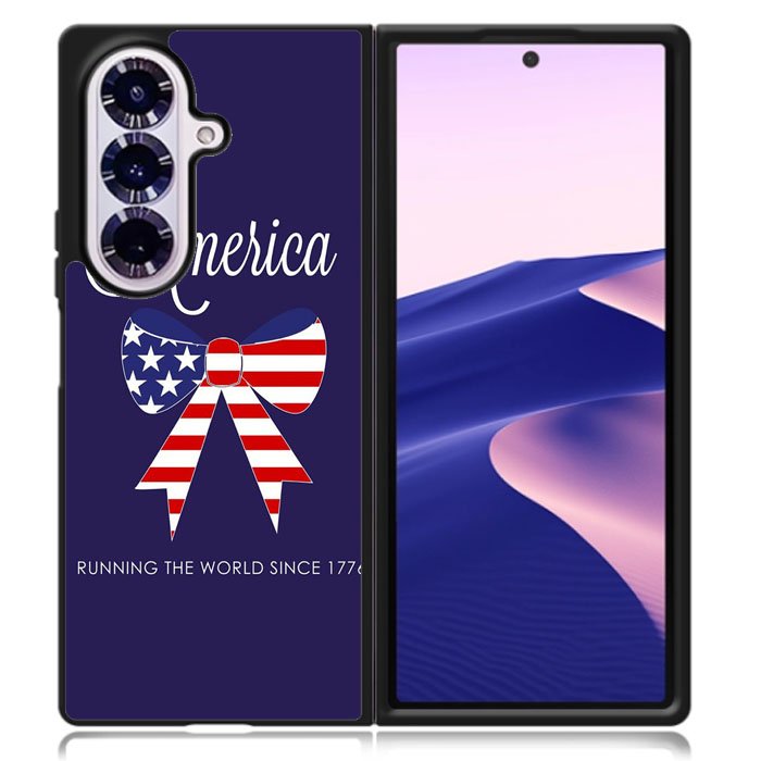 Military Patriotic America Samsung Galaxy Z Fold 7 Case OV1860