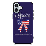 Military Patriotic America iPhone 16 Case QC1860