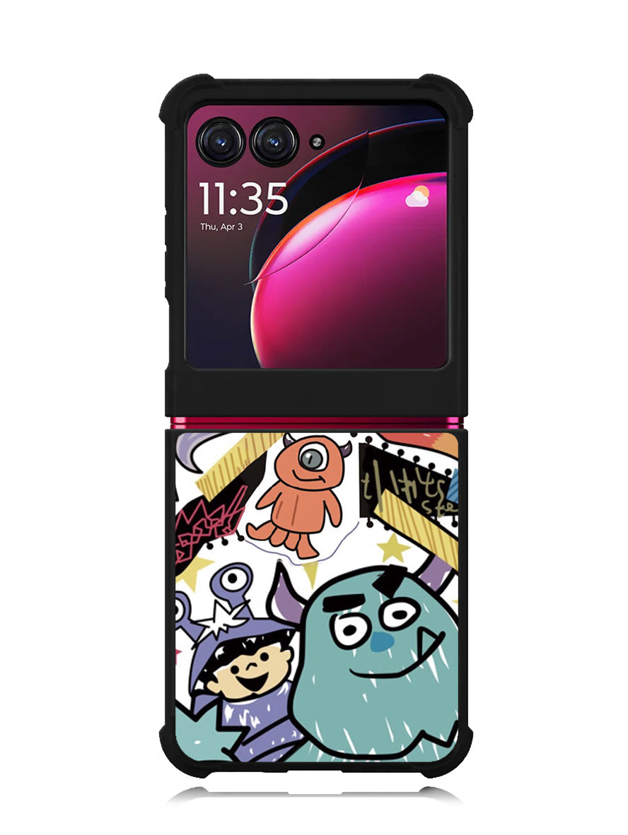 Monster Inc Characters Motorola Moto Razr Plus 2023 , Moto Razr+ 2023 Case OV10775