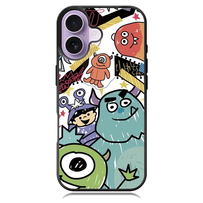 Monster Inc Characters iPhone 17 Case OV10775