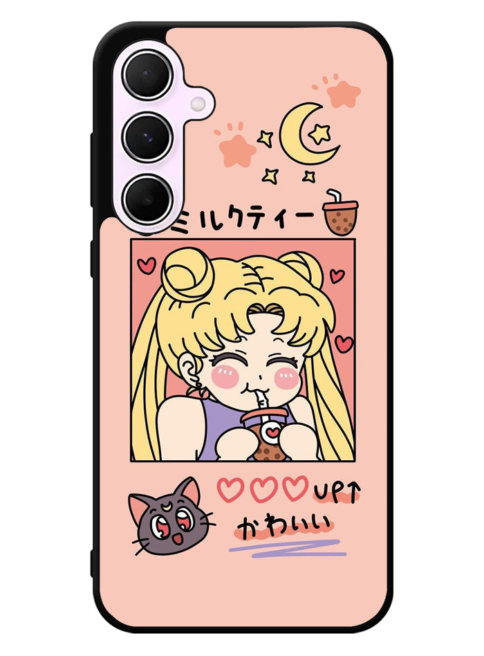 Sailor Moon Kawaii Samsung Galaxy A35 5G Case