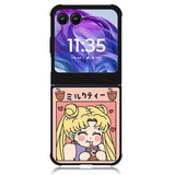 Sailor Moon Kawaii Motorola Moto Razr Plus 2024 , Moto Razr+ 2024 Case