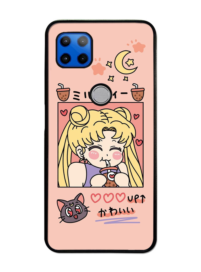 Sailor Moon Kawaii Motorola Moto G 5G Case , Moto One 5G Ace Case