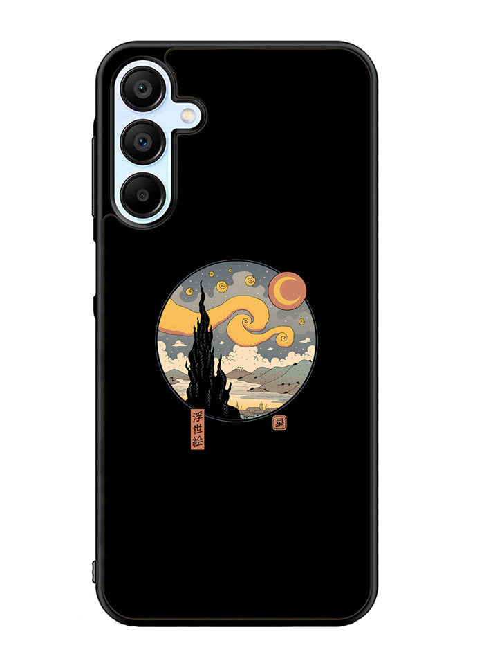 Starry Ukiyo Japanese Retro Samsung Galaxy A15 5G Case OV10824