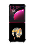 Starry Ukiyo Japanese Retro Motorola Moto Razr Plus 2023 , Moto Razr+ 2023 Case OV10824