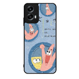 SpongeBob And Patric Motorola Moto G Play 2024 Case OV10821