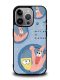 SpongeBob And Patric iPhone 16 Pro Case OV10821
