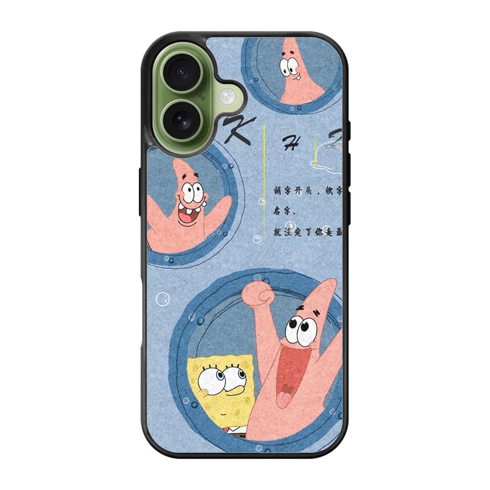 SpongeBob And Patric iPhone 17 Case QC10821