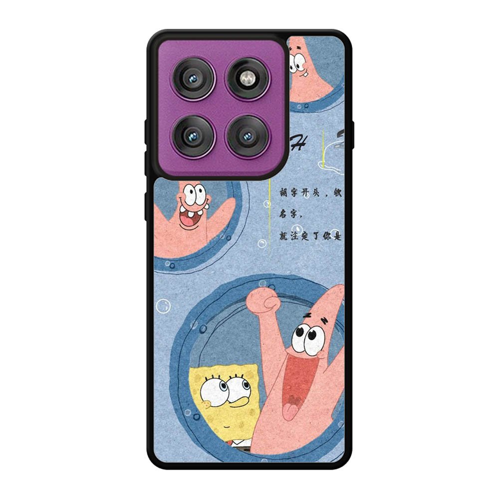 SpongeBob And Patric Motorola Moto Edge 60 Pro Case QC10821