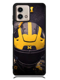 Michigan Wolverines Helmet Motorola Moto G Stylus 5G 2023 Case OV10771