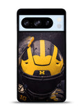 Michigan Wolverines Helmet Google Pixel 8 Pro Case QC10771