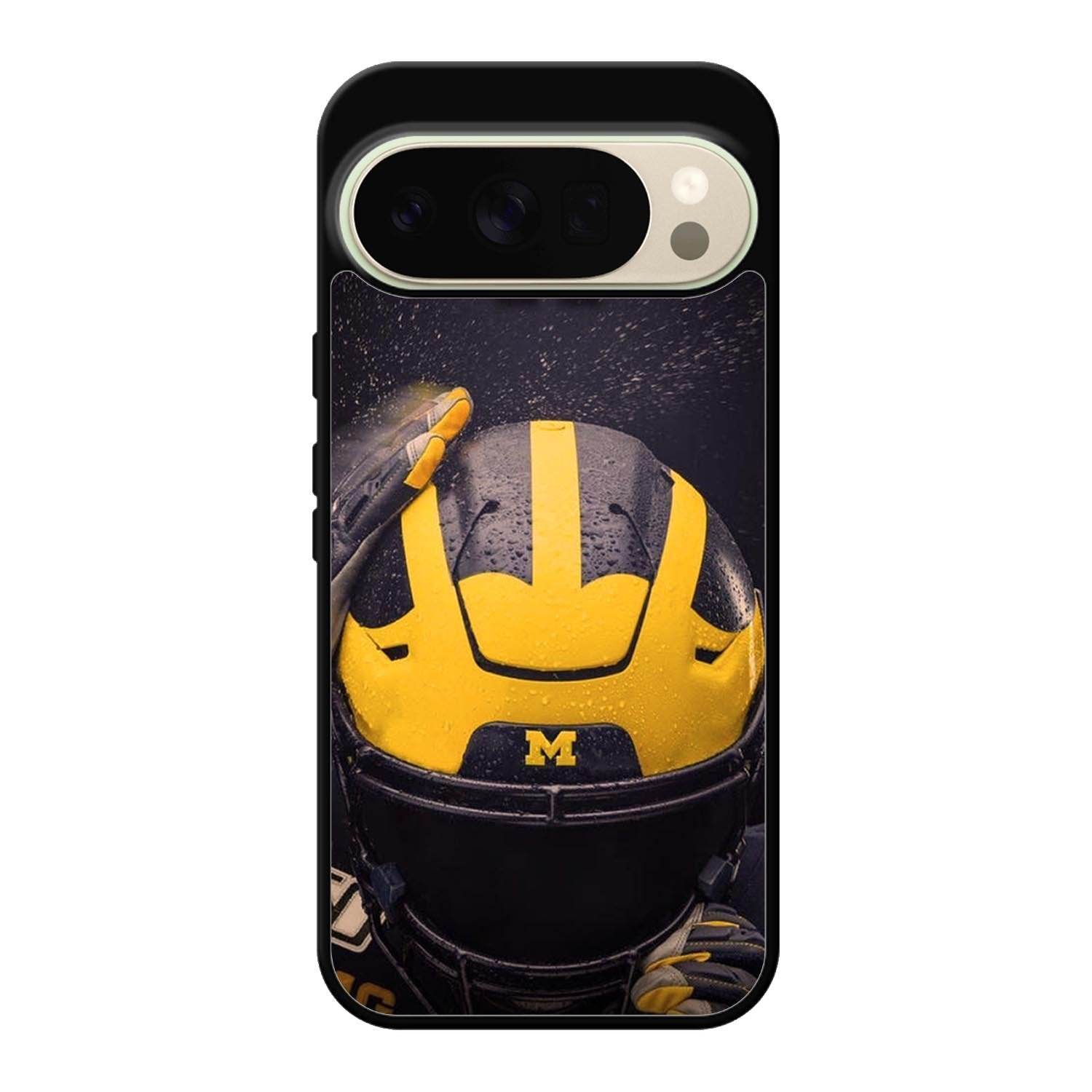 Michigan Wolverines Helmet Google Pixel 10 Pro XL Case QC10771