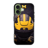 Michigan Wolverines Helmet iPhone 17 Case QC10771
