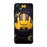 Michigan Wolverines Helmet Samsung Galaxy A07 Case QC10771