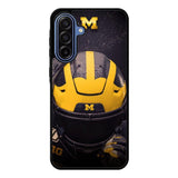 Michigan Wolverines Helmet Samsung Galaxy A17 Case QC10771