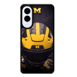 Michigan Wolverines Helmet Samsung Galaxy S25 Edge 5G Case OV10771