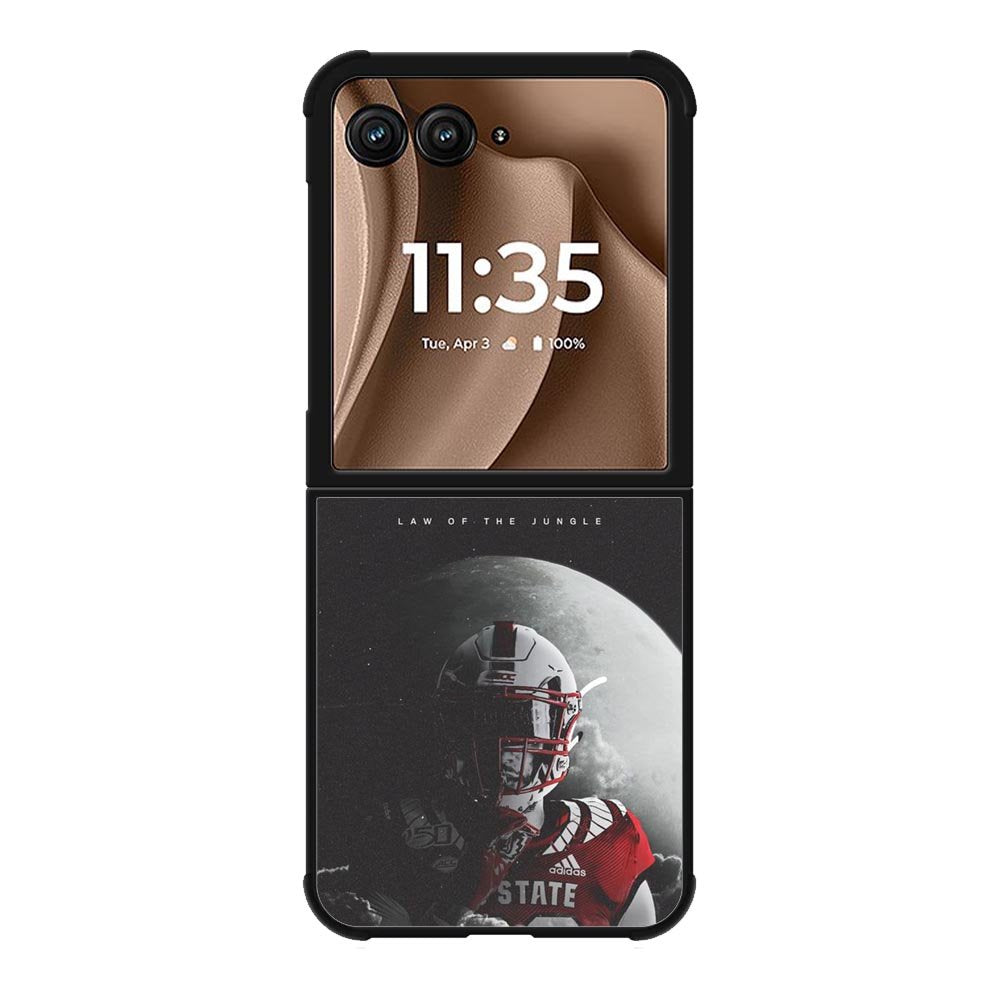 The North Carolina State Motorola Moto RAZR Plus 2025 Case OV10721