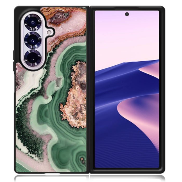 Green Abalone Samsung Galaxy Z Fold 7 Case OV10866