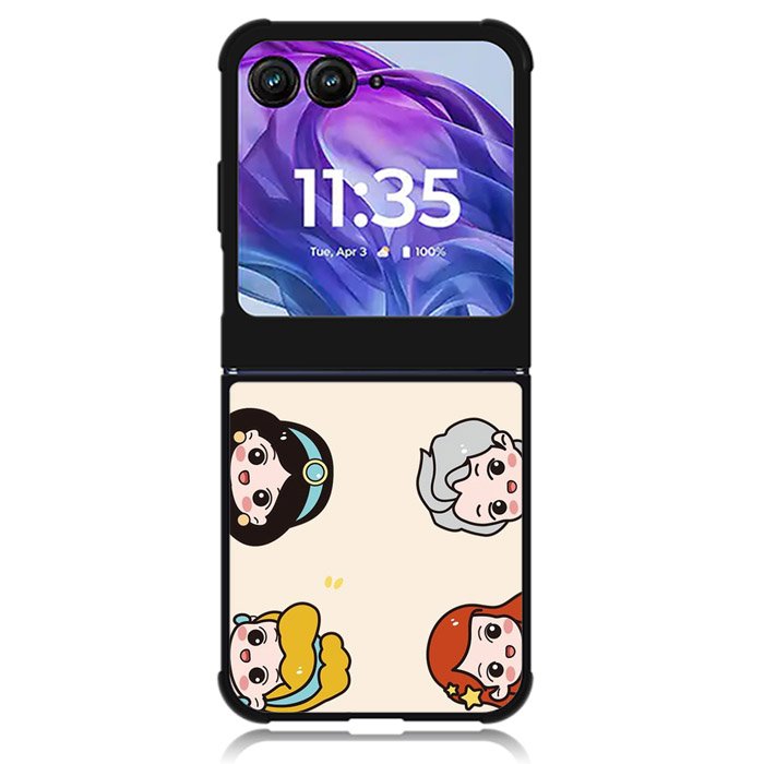Princess Disney Motorola Moto Razr Plus 2024 , Moto Razr+ 2024 Case OV10398
