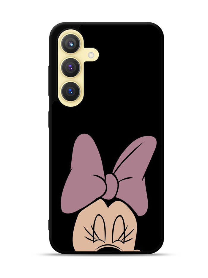 Minnie Mouse Pink Ribbon Samsung Galaxy S25 5G Case OV10500