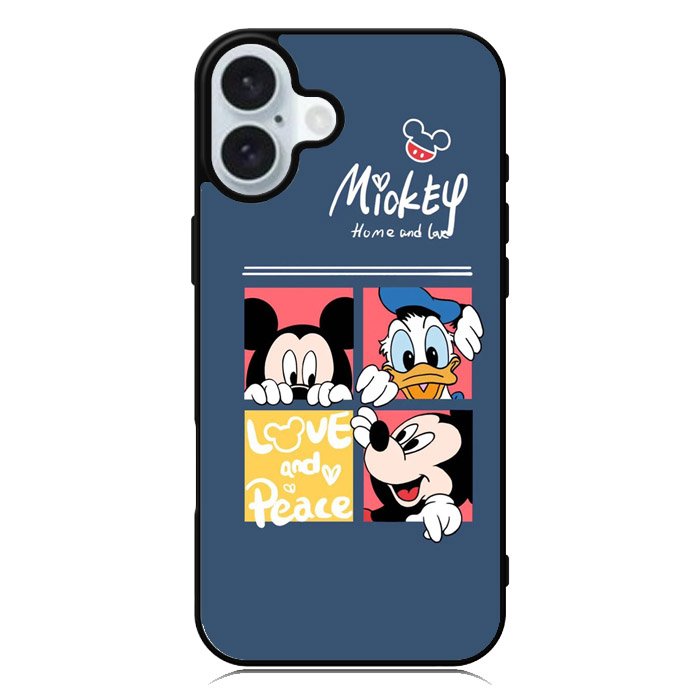 Disney Mickey Mouse iPhone 16 Case QC10550